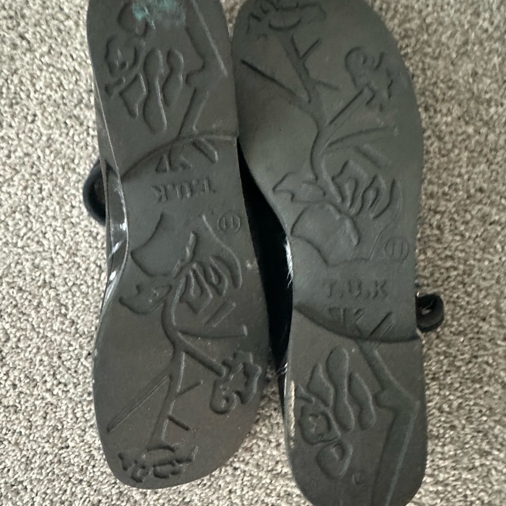 T.u.k patent black Maryjane shoes flat - Picture 7 of 8